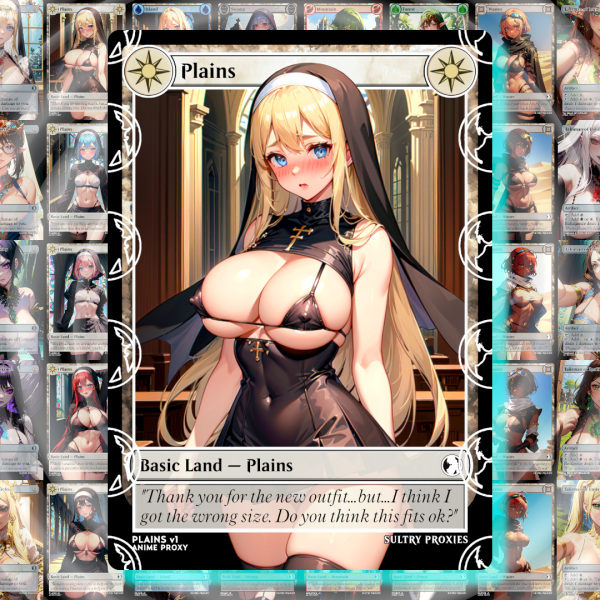 MTG Basic Plains Proxy
