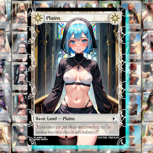 MTG Basic Plains Proxy