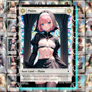 MTG Basic Plains Proxy