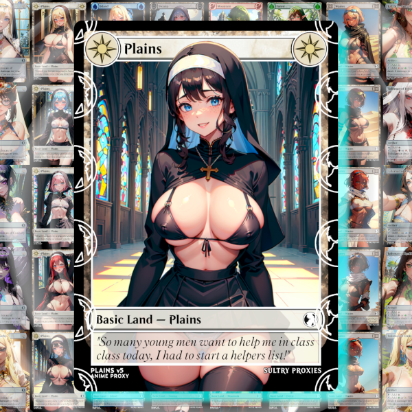 MTG Basic Plains Proxy