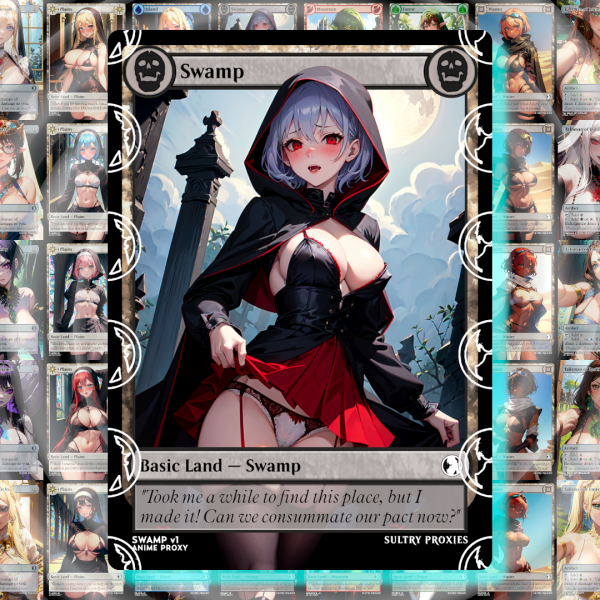 MTG Basic Swamp Proxy