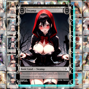 MTG Basic Swamp Proxy