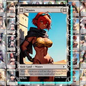 MTG Basic Wastes Proxy