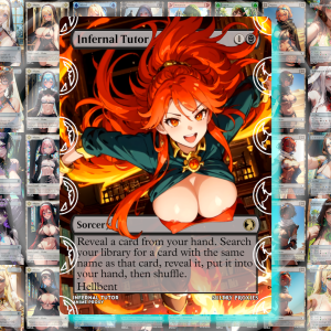 MTG Infernal Tutor Proxy