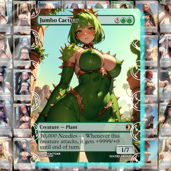MTG Jumbo Cactuar Proxy