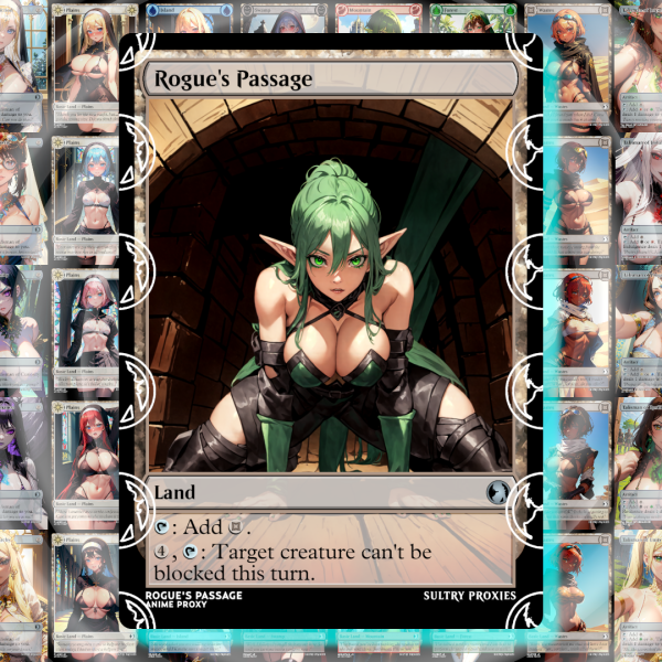 MTG Rogue's Passage Proxy