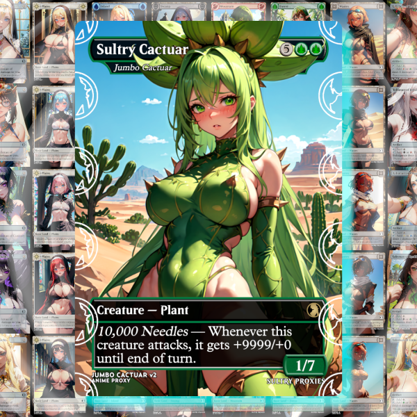 MTG Jumbo Cactuar Proxy