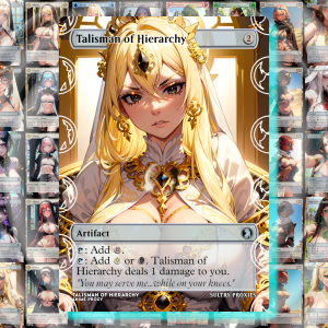 MTG Talisman of Hierarchy Proxy