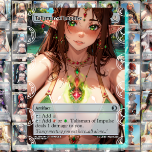 MTG Talisman of Impulse Proxy