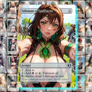 MTG Talisman of Resilience Proxy