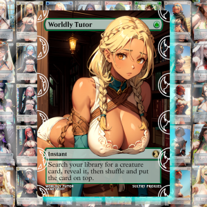 MTG Worldly Tutor Proxy