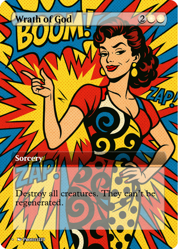Wrath of God – Pop Art Boom Edition