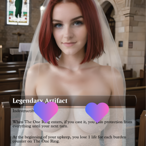 The One Ring - Playboy Inspired Pin up