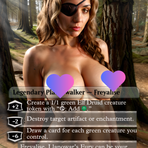 Freyalise, Llanowar's Fury - Naughty Mother's Day