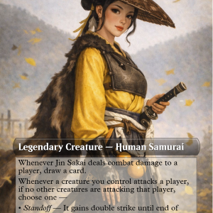 Jin Sakai, Ghost of Tsushima - Ghost of Yotei inspired pin up