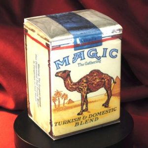 Magic The Gathering Deck Box: Vintage "Camel" Homage (75/100 Cards) - MtG Cigarette Homage Deckbox Commander EDH