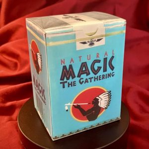 Magic The Gathering Deck Box: Vintage "American Spirit" Homage (75/100 Cards) - MtG Cigarette Homage Deckbox Commander EDH